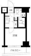 トーシンフェニックス桜上水弐番館の間取り画像