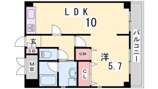 ワコーレ甲南の間取り画像