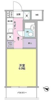 ポート旗の台の間取り画像