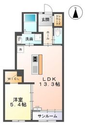 シャルムⅢの間取り画像