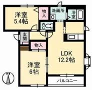 Mimasuコーポの間取り画像