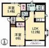 Mimasuコーポの間取り画像