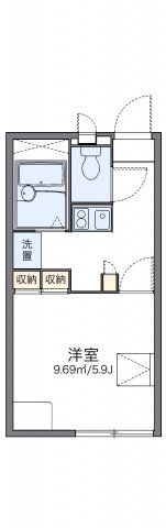 レオパレスジュネスの間取り画像