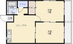 TAKAハイツの間取り画像