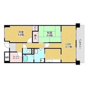 サンシャイン江坂の間取り画像