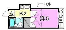 メゾン・ド・エヌワイの間取り画像