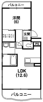 スプリングウインドの間取り画像