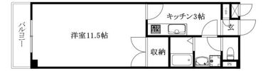 グリーンハイツ姫原の間取り画像
