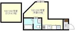 ベイフラット南太田の間取り画像