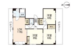 室崎ビルの間取り画像