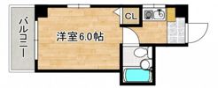宇品コーポの間取り画像