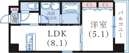 グランメール岡本の間取り画像