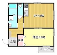 ADVANCE南方の間取り画像