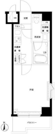 ルーブル横濱吉野町の間取り画像