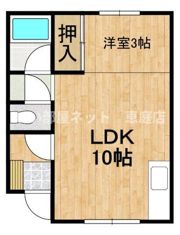 コーポ21の間取り画像