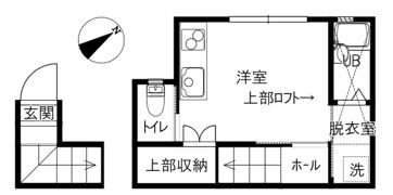 LOFT K6の間取り画像