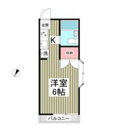 コーポシャルムA棟の間取り画像