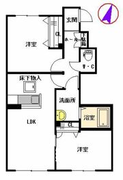 シャーメゾン エルランド I棟の間取り画像