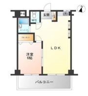 正興鶴瀬駅前マンションの間取り画像