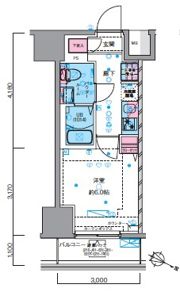 GENOVIA青砥skygardenの間取り画像