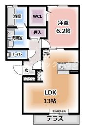 Espoir Shimenoの間取り画像