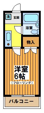 テラーサブランカの間取り画像