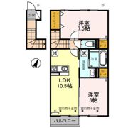 D-room利田 A棟の間取り画像