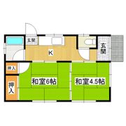 石塚住宅2号棟の間取り画像
