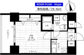 ステージファースト慶應三田の間取り画像