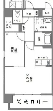 シュシュ天神の間取り画像
