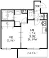 クリエオーレ八雲東の間取り画像