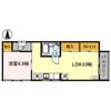J-house駅南の間取り画像