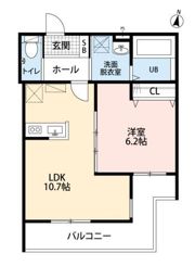 ヴェルデフラット弘明寺の間取り画像