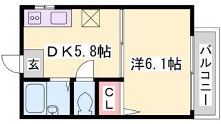 レックインひよどりの間取り画像