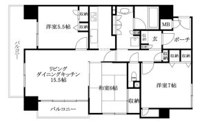 アルファステイツ市駅前の間取り画像