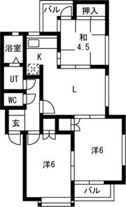 ハイタウン小島の間取り画像