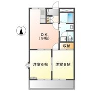 パームスプリングスの間取り画像