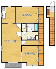 ディアコートIの間取り画像