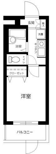ハイタウン多摩川ナンバー2の間取り画像