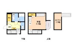 アンコール七隈の間取り画像