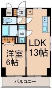 プリミエール平和の間取り画像