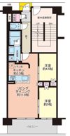 シエリアシティ千里山D棟の間取り画像