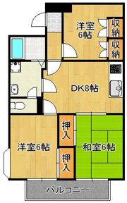CASA CEREZO槻田の間取り画像