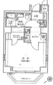 グランティアラ浅草橋の間取り画像
