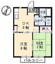 フロイデハイツの間取り画像
