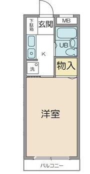ヴェルドミールの間取り画像