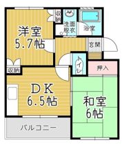 メルベーユの間取り画像