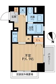 クリオ戸越銀座弐番館の間取り画像