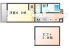 ロフティ智恵光院南の間取り画像