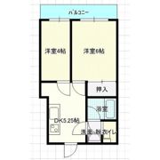 ブルーベイhonjo3の間取り画像